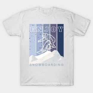 Eat Sleep Snowboarding Repeat T-Shirt